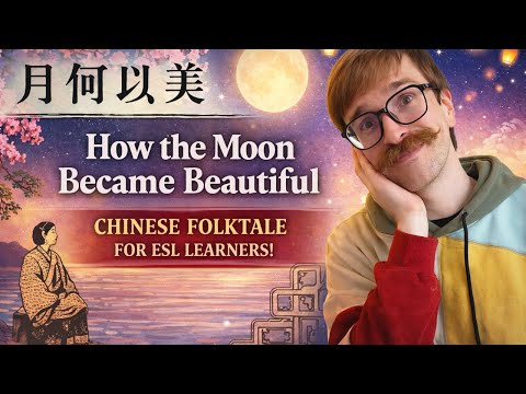 How the Moon Became Beautiful - Easy Stories in English