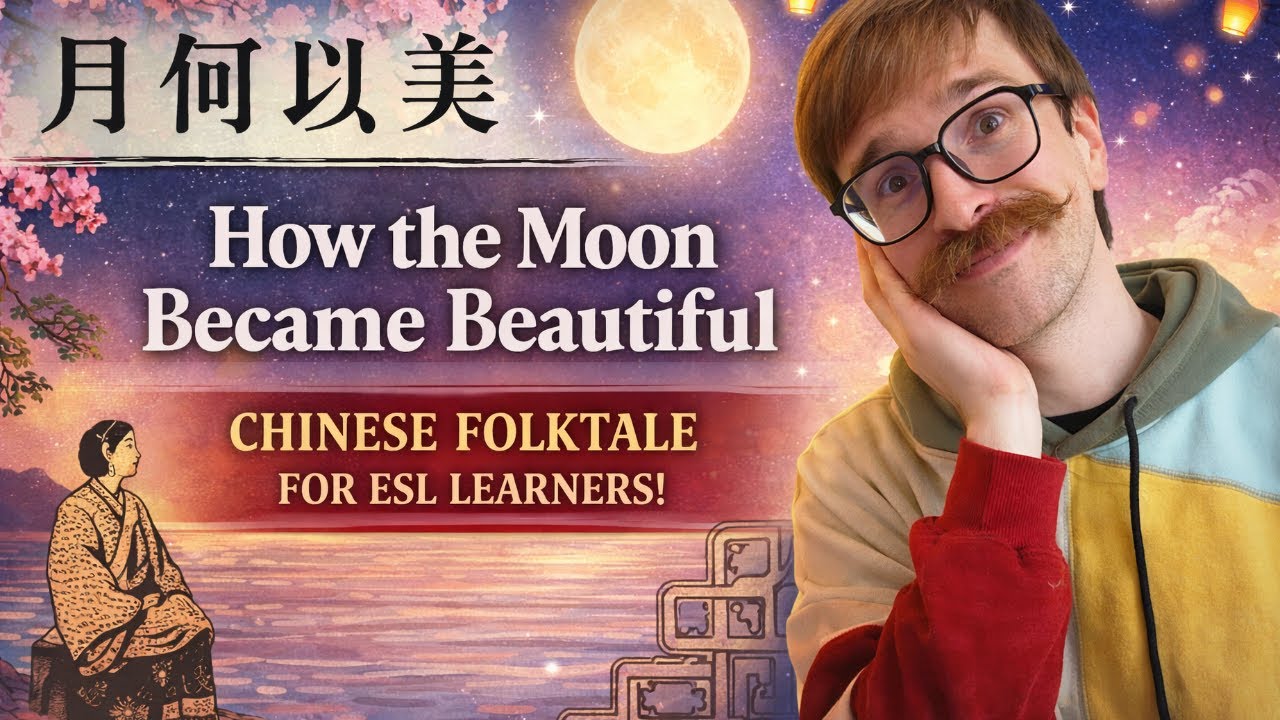 How the Moon Became Beautiful - Easy Stories in English