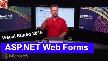 Modernize ASP.NET Web Forms with Microsoft Visual Studio 2015