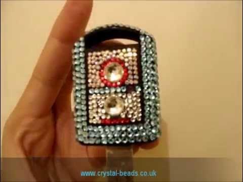 ⚡ Beginner Bedazzling Tutorial with Flatback Rhinestone Crystals ⚡ Learn  how to crystalize any item! 