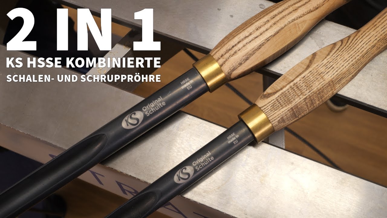 MyMAW PROFI Formröhre 25 Mm – HSS Drechselmesser Für Schrupp- & Formarbeiten