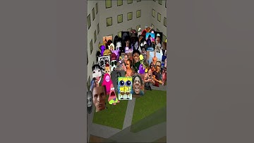 SCARY AHENO and JUGLER CHASING ME - Gmod Nextbot Garry