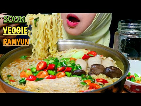 Soon Veggie Ramyun, Mie Sehat No MSG || ASMR INDONESIA - YouTube