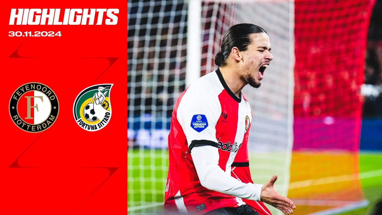 Highlights | Feyenoord - Fortuna Sittard | Eredivisie 2024-2025