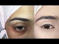 how to cover dark circles under eyes,easy step with orange lipstick/makeup by Aly's