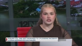 Philippi VFD assists in 3 water related incidents in one day more rain expected