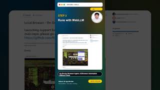 On-Device Browser Agent: Local AI Automation #Shorts