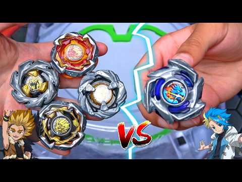 NEW DRAN STRIKE vs ALL LEON BEYS Beyblade X Battles