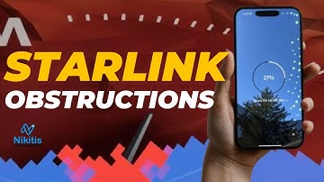 Starlink Obstructions Free View  | PERFECT Spot for Starlink Setup (2025)