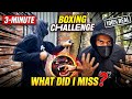 PUNCHED A TREE FOR 3 MINUTES 🥊 !!  ৩ মিনিটের বক্সিং চ্যালেঞ্জ!🥊100% REAL Challenge 🤩 