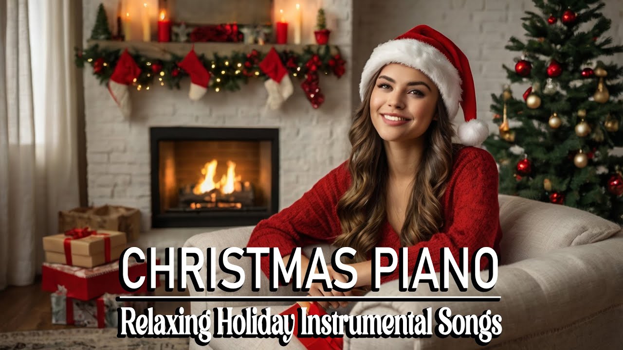 RELAXING CHRISTMAS MUSIC Soft Piano Music, Best Christmas Songs for ...