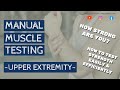 Manual Muscle Testing (MMT) For The Upper Extremity