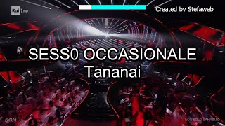 Tananai - Sesso occasionale (Karaoke Originale + cori)
