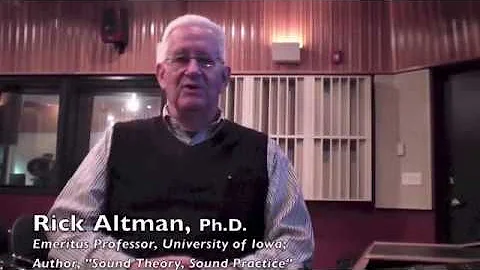 Rick Altman for The Hollywood Sound Museum