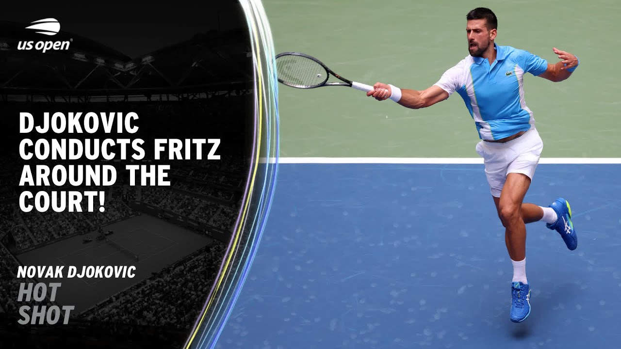 Novak Djokovic Battles it Out with Taylor Fritz! | 2023 US Open