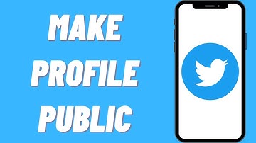 How To Make Profile Public On Twitter