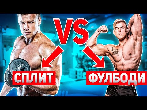 ПРОГРАММА ТРЕНИРОВОК / Фулбади или сплит / Что лучше для новичка. Плюсы и минусы.