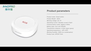 Famous Tuya Zigbee smart SOS button Wealth