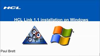 HCL Link - HCL Link 1.1 Installation on Windows