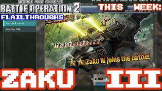 Gundam Battle Operation 2 02\/11\/21 Update: AMX-011 Zaku III