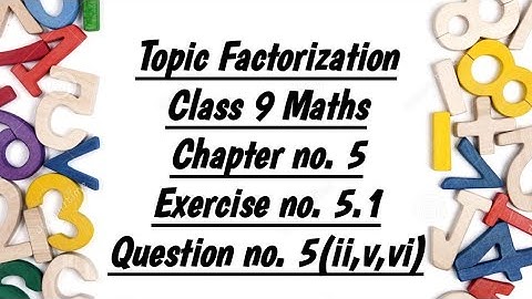 Class 9 Math, Chapter 5, Exercise 5.1, Q no 5 / @MathpointwithRameen