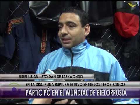 C672 NOTA URIEL LUJAN   PARTICIPÓ EN EL MUNDIAL DE BIELORRUSIA