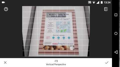 Using Snapseed Transform to correct Perspective