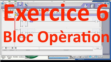 Twido Suite | Exercice 6 | Bloc Opération