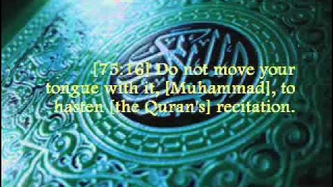 YouTube   Quran   Surah 75 سورة القيامة   محمد صديق المنشاوي