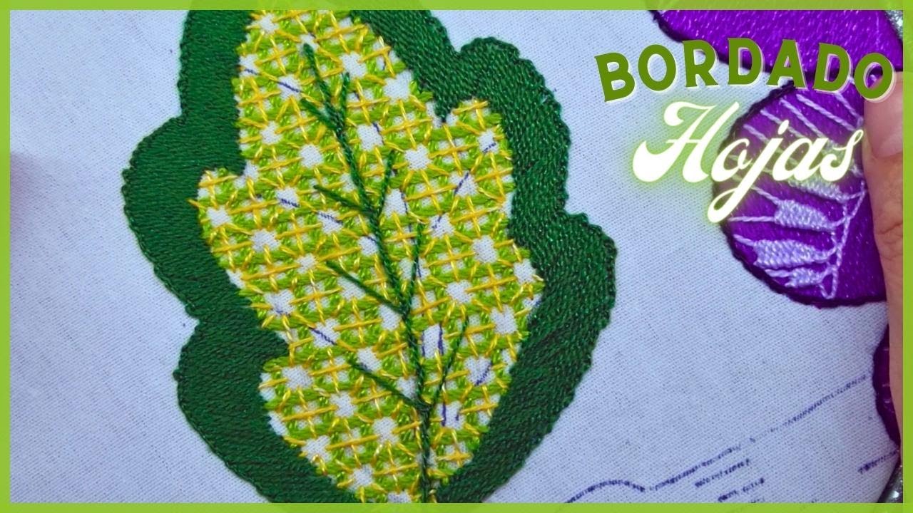 Puntada fácil para HOJAS, PÉTALOS y PLANTAS 🌿☘️ Un Mundo Maravillisa