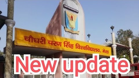 CCS UNIVERSITY 2021 Admission ||  ccsu news update today || ccs update /ccs 2021merit list 2021