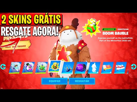 JOGANDO COM MINHA SKIN DE NATAL EM PRO SERVER!!!