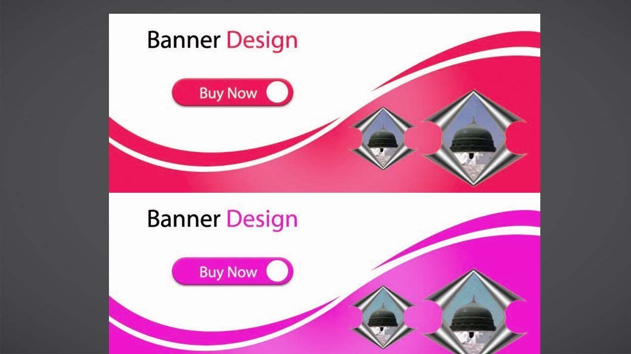 Banner Design In Photoshop Bangla Tutorial Youtube
