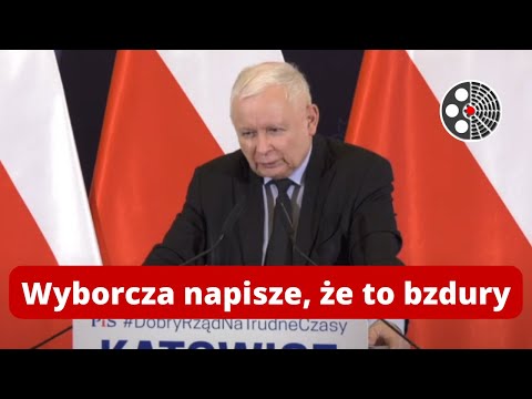 Kaczyński: Mogę przysiąc, że to PRAWDA [kartofle dla dzików]