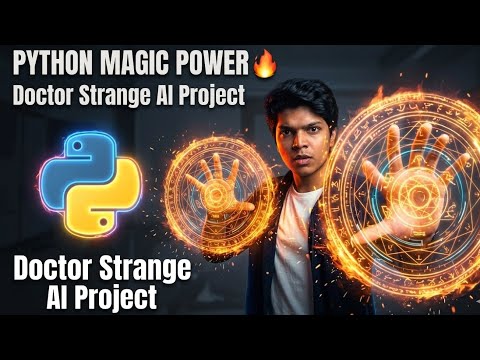 I Created Doctor Strange Powers Using Python 🔥 | OpenCV + AI Hand Tracking