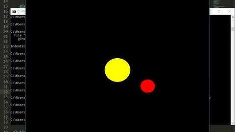 Solar System - 1 - Drawing - PyOpenGL