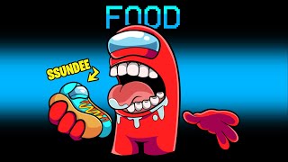 EATING CREWMATES as FOOD! (Among Us Mod) screenshot 4