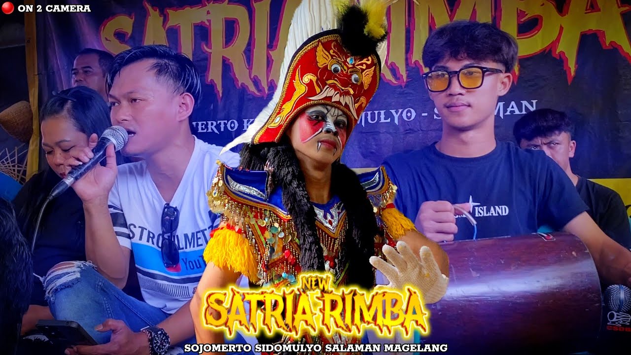 🔴 Mas Ghani . Topeng Ireng New Satria Rimba || Sojomerto Kidul Sidomulyo Salaman