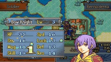 Bernadetta In Fire Emblem Sacred Stones Microhacking Custom Animation