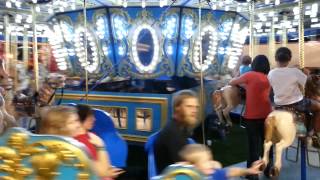 Riding the Carousel at the County Fair