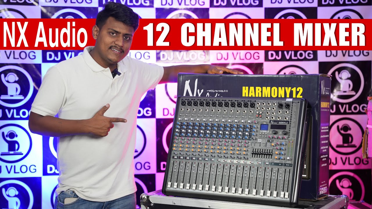 ये Live Sound का 12 Channel MixerNX Audio Harmony 12 YouTube