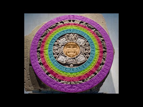 تصویری: سنگ خورشید آزتک از چه چیزی ساخته شده است؟