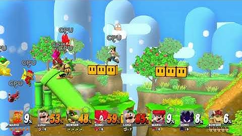 Smash Mods for Wii U:  Modded 8 Player Smash Battle