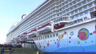NORWEGIAN BREAKAWAY - Ems conveyance at Meyer Werft shipyard