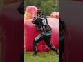 Running Ref Makes FINAL CALL! #sports #paintball