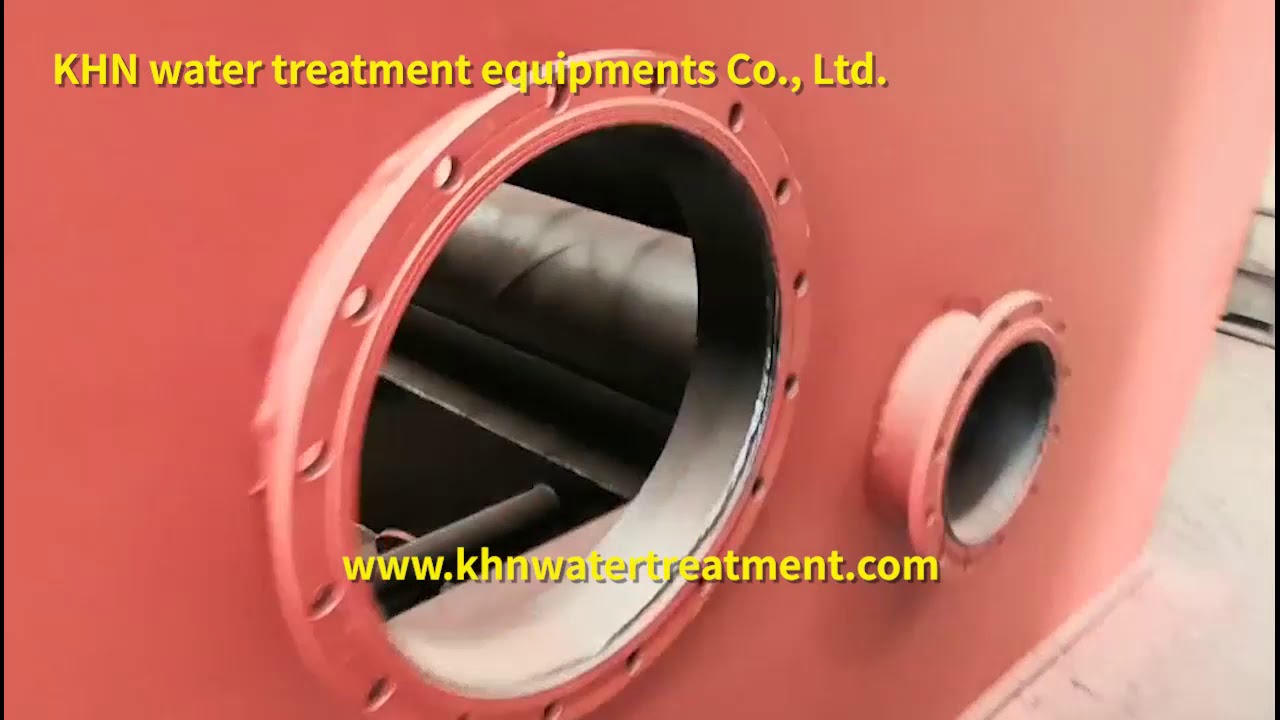 The package water treatment plant (flocculation sedimentation and filtration)