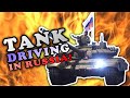 Tank Driving In Russia