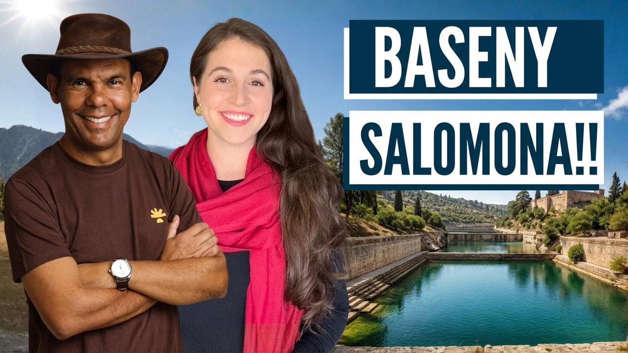 Odkrywamy Baseny Salomona! Izrael z Aline i @RodrigoSilvaArqueologia