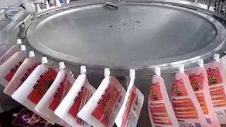 YDGP-12-4 Doypack filling and capping machine, stand-up pouch filling capping machine
