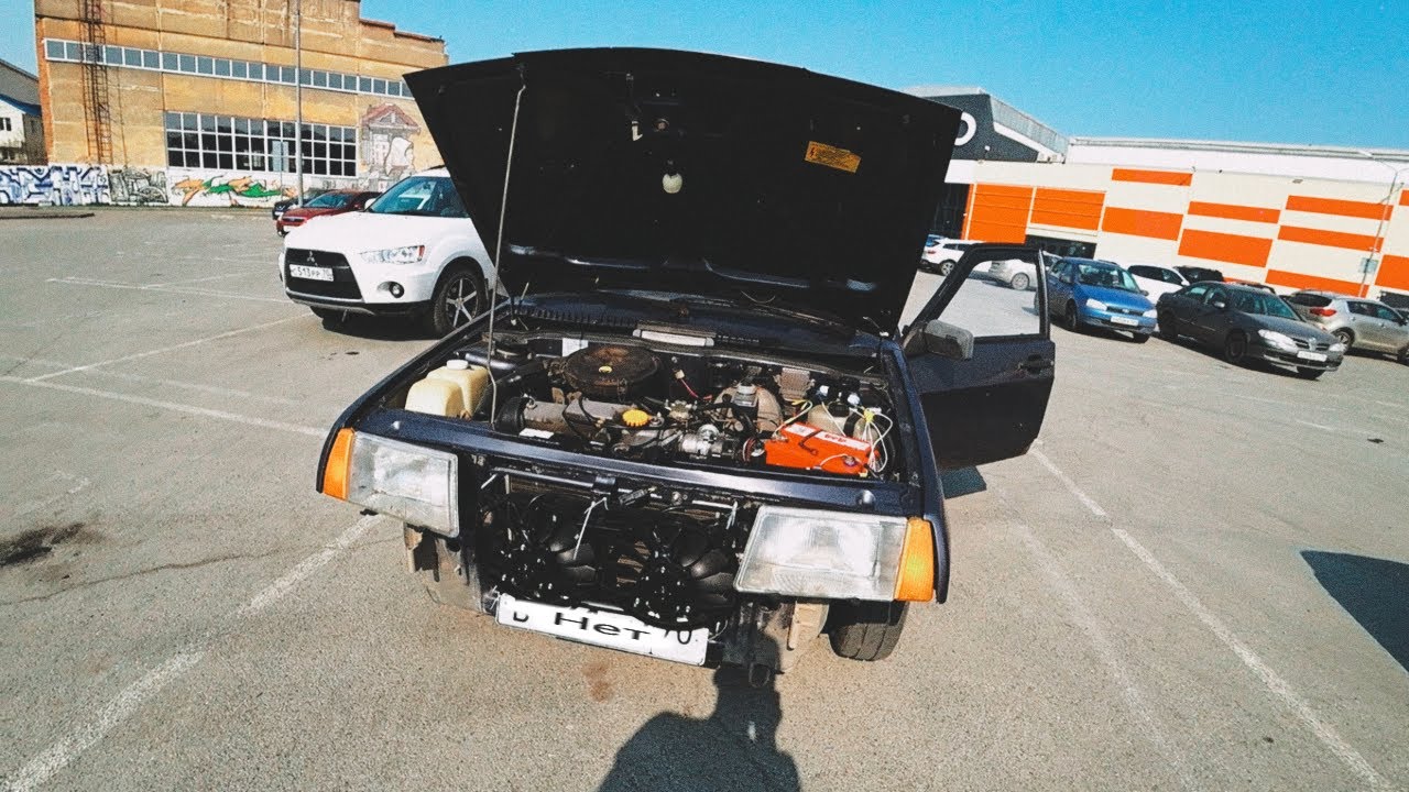 МОЙКА ПОДКАПОТКИ / ДВОЙНОЙ ВЕНТИЛЯТОР ОТ НИВЫ НА ДЕВЯТКУ - YouTube